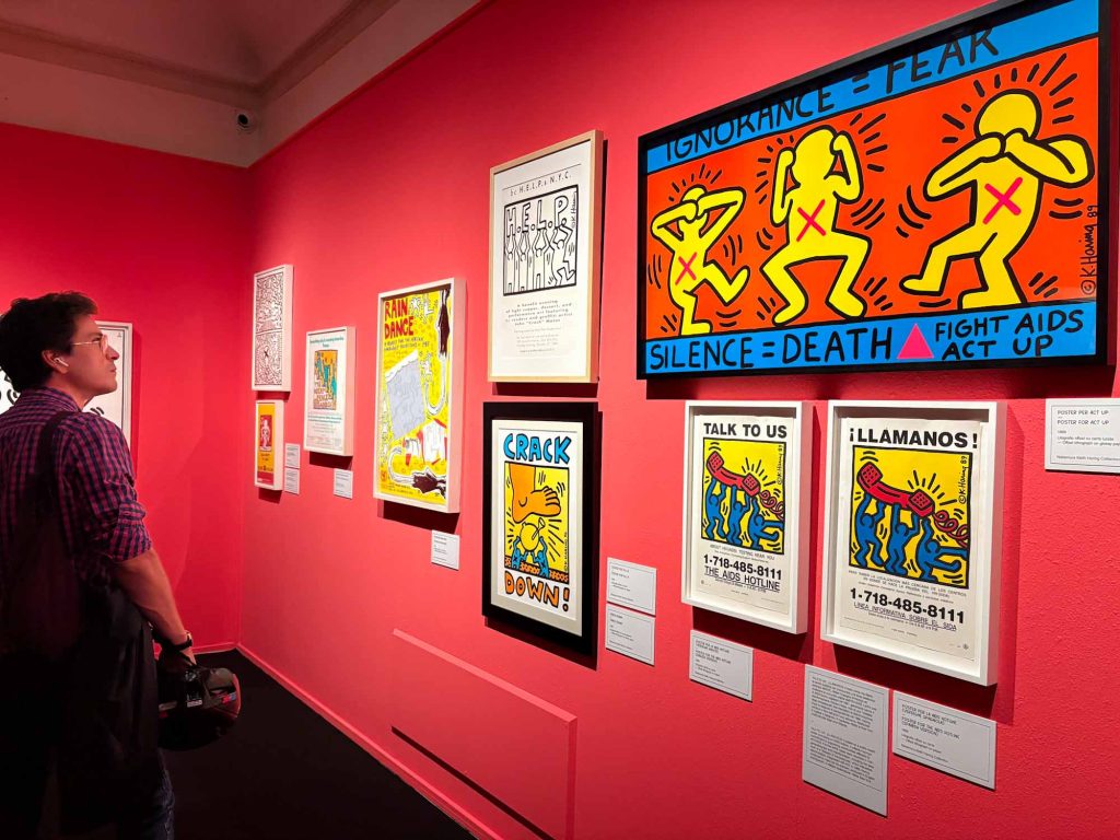 Keith Haring exhibition in Rome things to do in november